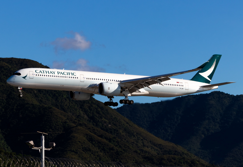 Photo of B-LXM - Cathay Pacific Airbus A350-1000 at HKG on AeroXplorer Aviation Database