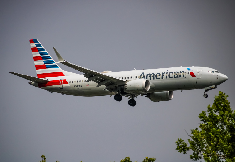 Photo of N323RM - American Airlines Boeing 737 MAX 8 at JFK on AeroXplorer Aviation Database
