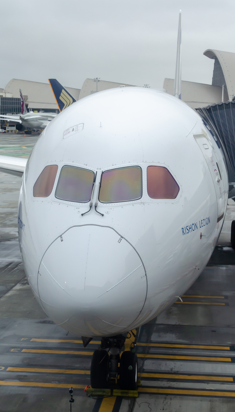 Photo of 4X-EDB - El Al Boeing 787-9 at LAX on AeroXplorer Aviation Database