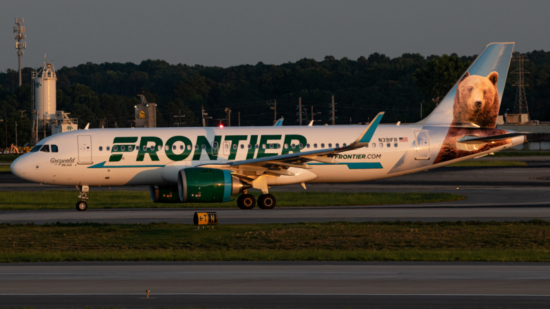 Photo of N391FR - Frontier Airlines Airbus A320NEO at ATL on AeroXplorer Aviation Database
