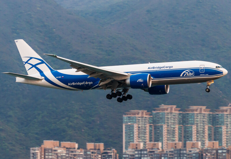 Photo of VQ-BAO - AirBridge Cargo Boeing 777-F at HKG on AeroXplorer Aviation Database