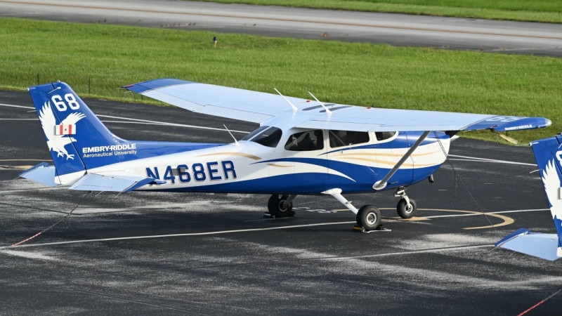 Photo of N486ER - Embry-Riddle Aeronautical University Cessna 172 at DAB on AeroXplorer Aviation Database