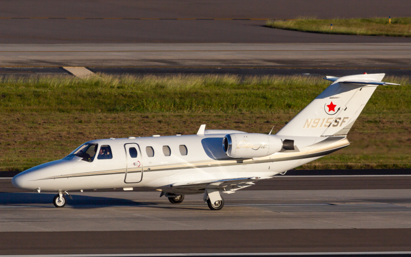 Photo of N915SF - PRIVATE Cessna Citation CJ1 at TPA on AeroXplorer Aviation Database