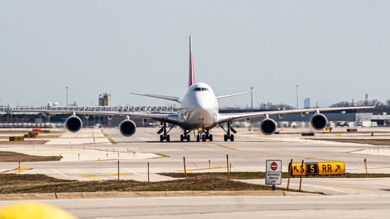 Photo of HL7616 - Asiana Airlines Cargo Boeing 747-400F at ORD on AeroXplorer Aviation Database
