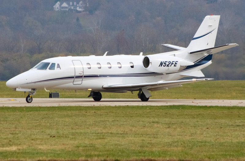 Photo of N52FE - PRIVATE  Cessna Citation 560XL Excel at LUK on AeroXplorer Aviation Database