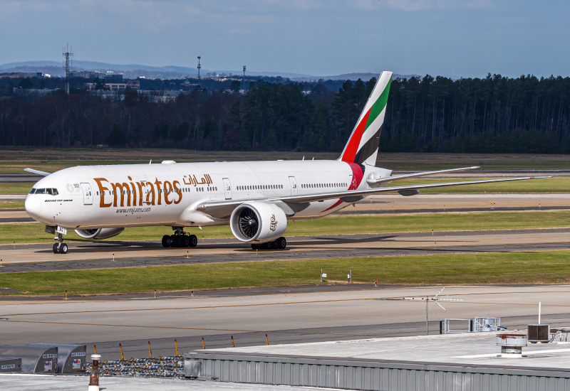 Photo of A6-EQB - Emirates Boeing 777-300ER at IAD on AeroXplorer Aviation Database