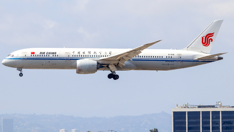 Photo of B-1591 - Air China Boeing 787-9 at LAX on AeroXplorer Aviation Database