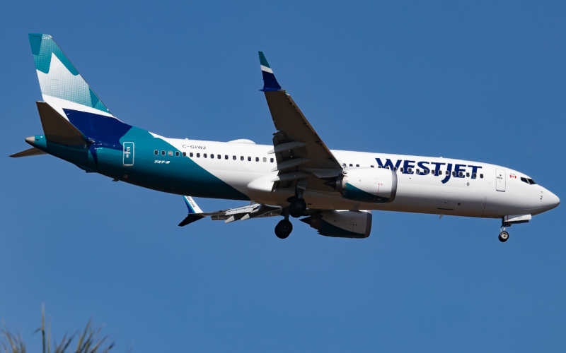 Photo of C-GIWJ - WestJet Boeing 737 MAX 8 at RSW on AeroXplorer Aviation Database