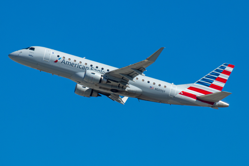 Photo of N509SY - American Eagle Embraer E175 at LAX on AeroXplorer Aviation Database