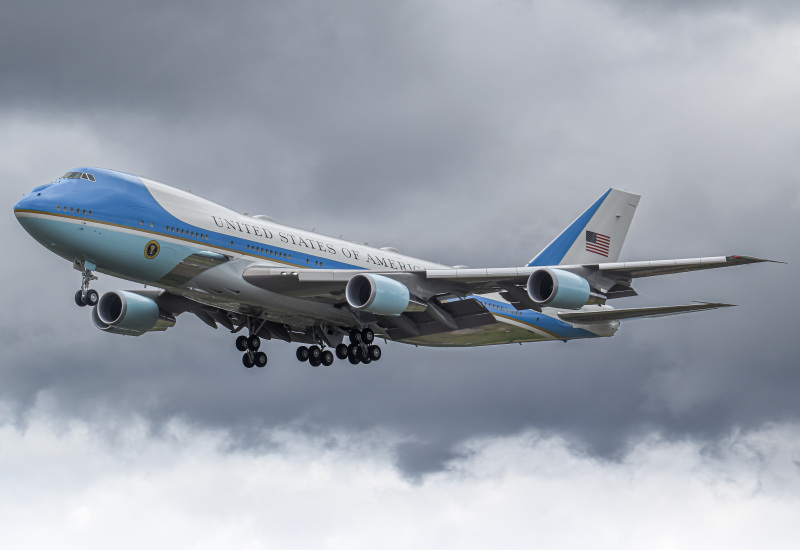 Photo of 28000 - USAF - United States Air Force Boeing VC-25A at PSM on AeroXplorer Aviation Database