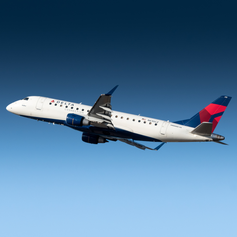 Photo of N610CZ - Delta Connection Embraer E175 at PDX on AeroXplorer Aviation Database