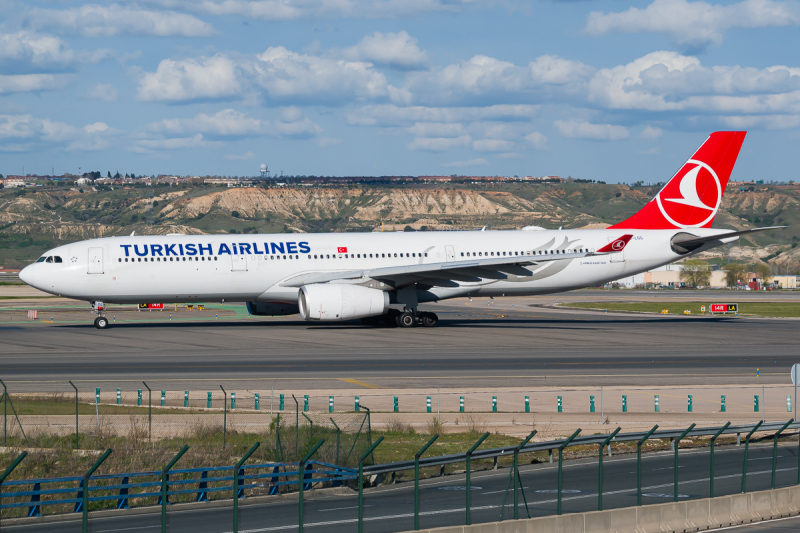 Photo of TC-LOG - Turkish Airlines Airbus A330-300 at MAD on AeroXplorer Aviation Database