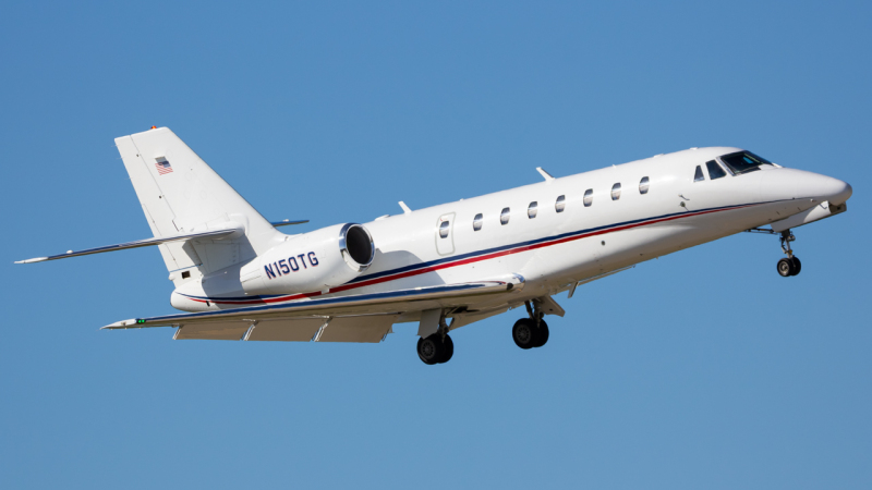 Photo of N150TG - PRIVATE Cessna Citation 680A Latitude at APF on AeroXplorer Aviation Database