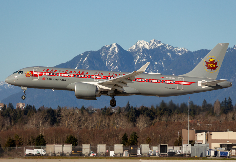Photo of C-GNBN - Air Canada Airbus A220-300 at YVR on AeroXplorer Aviation Database