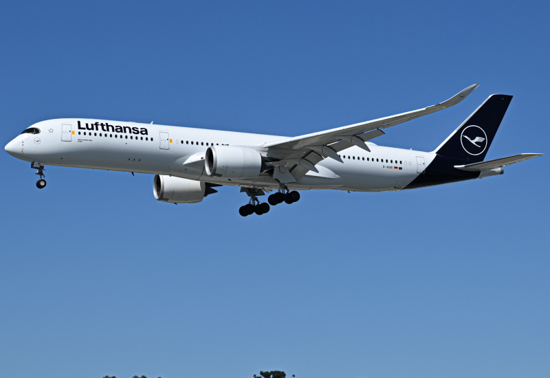 Photo of D-AIXE - Lufthansa Airbus A350-900 at SAN on AeroXplorer Aviation Database
