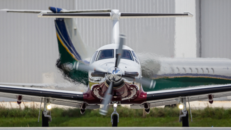 Photo of N724HS - PRIVATE Pilatus PC-12 at FLL on AeroXplorer Aviation Database