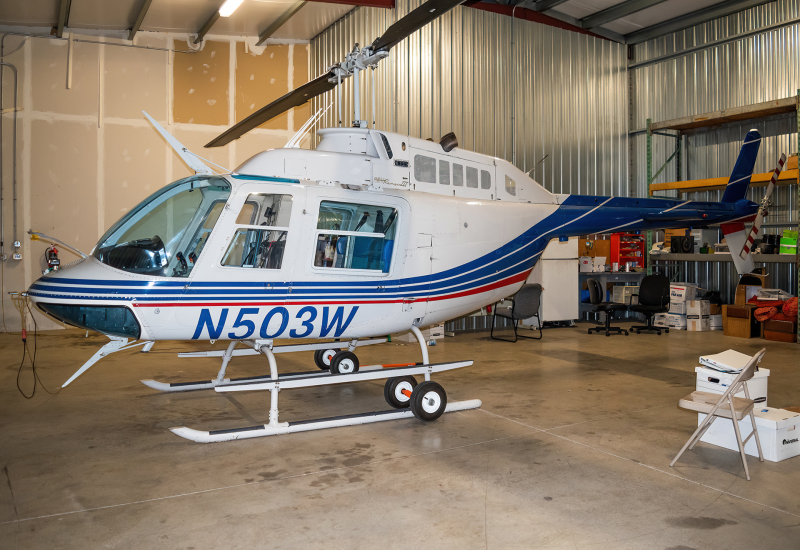 Photo of N503W - PRIVATE Bell 206 at FDK on AeroXplorer Aviation Database