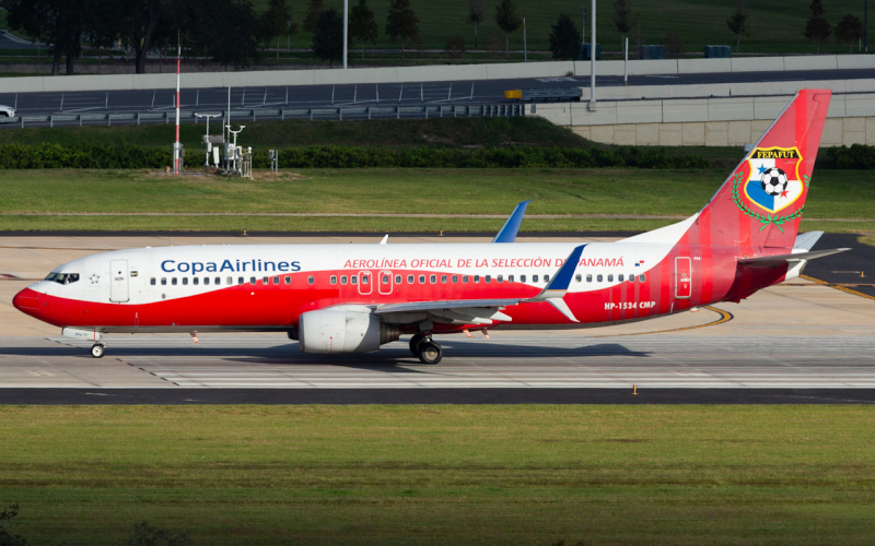 Photo of HP-1534CMP - Copa Airlines Boeing 737-800 at TPA on AeroXplorer Aviation Database