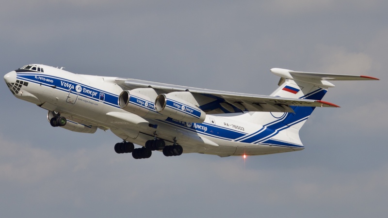 Photo of RA-76503 - Volga-Dnepr Airlines Ilyushin IL-76 at IAH on AeroXplorer Aviation Database
