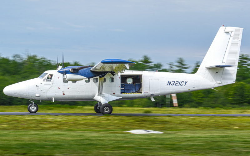 Photo of N321CY - Skydive New England  De Havilland DHC-6 at ME64 on AeroXplorer Aviation Database