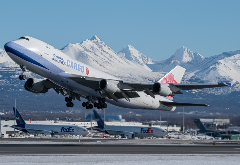 Photo of B-18723 - China Airlines Cargo Boeing 747-400F at ANC on AeroXplorer Aviation Database