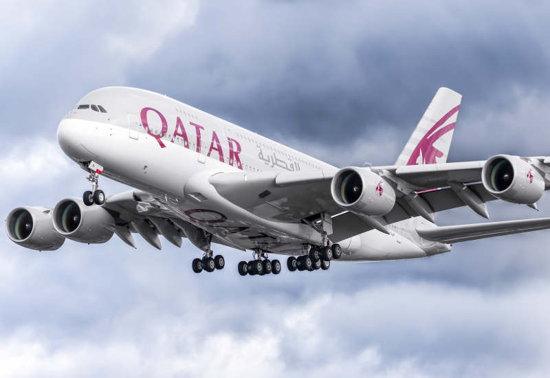 Photo of A7-API - Qatar Airways Airbus A380-800 at LHR on AeroXplorer Aviation Database