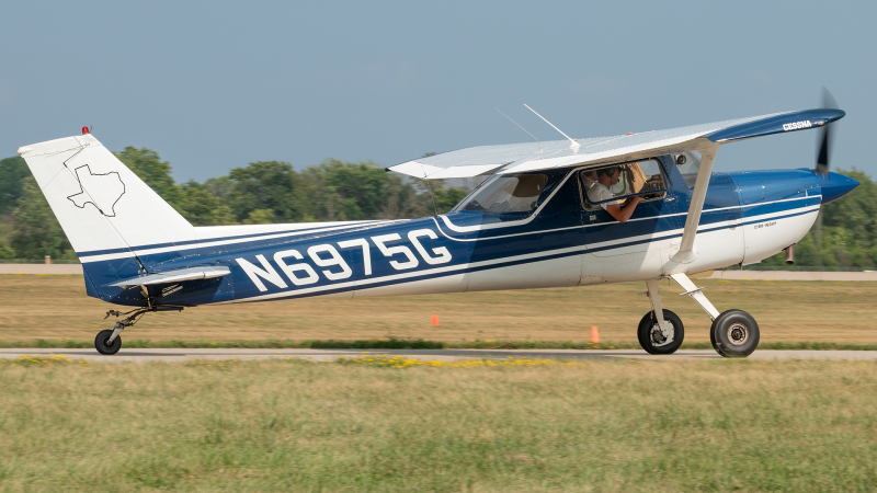 Photo of N6975G - PRIVATE Cessna 150L at OSH on AeroXplorer Aviation Database