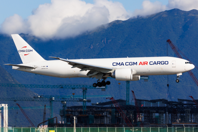 Photo of F-HMRF - CMA CGM Air Cargo Boeing 777-F at HKG on AeroXplorer Aviation Database