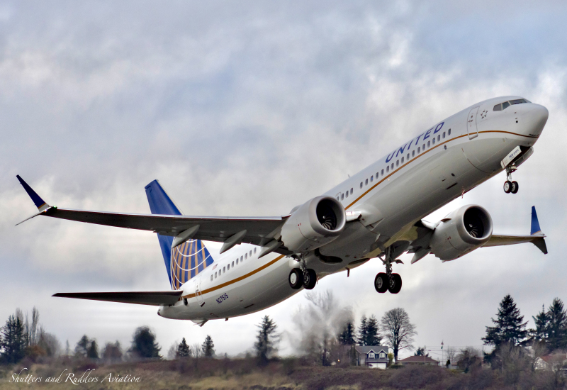 Photo of N27515 - United Airlines Boeing 737 MAX 9 at BFI on AeroXplorer Aviation Database