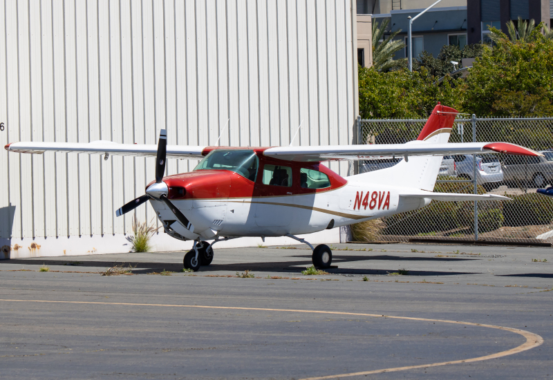 Photo of N48VA - PRIVATE Cessna 210 at MYF on AeroXplorer Aviation Database