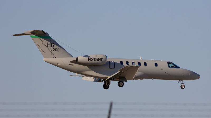 Photo of N215HG - PRIVATE Cessna CJ4 at CMH on AeroXplorer Aviation Database