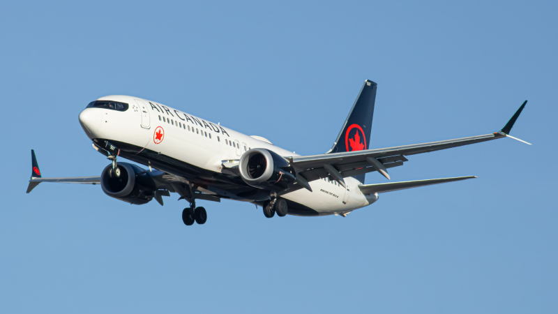 Photo of C-FSES - Air Canada Boeing 737 MAX 8 at YVR on AeroXplorer Aviation Database
