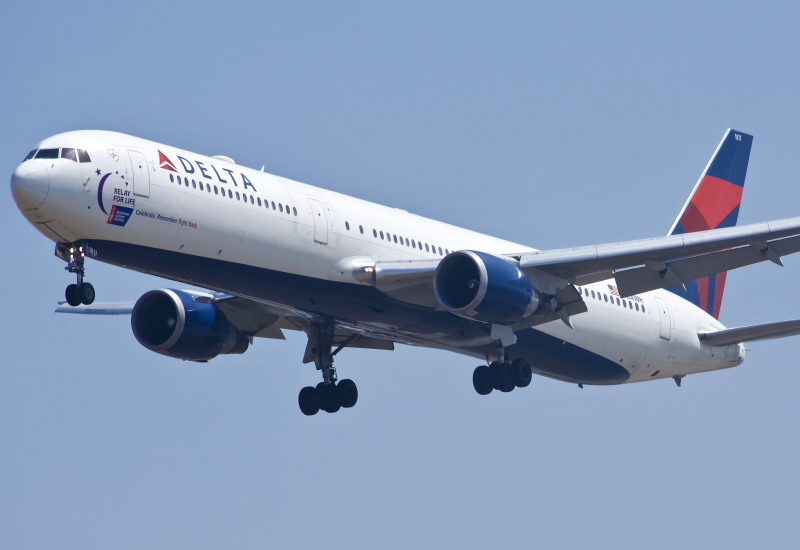 Photo of N841MH - Delta Airlines Boeing 767-400 at LAX on AeroXplorer Aviation Database