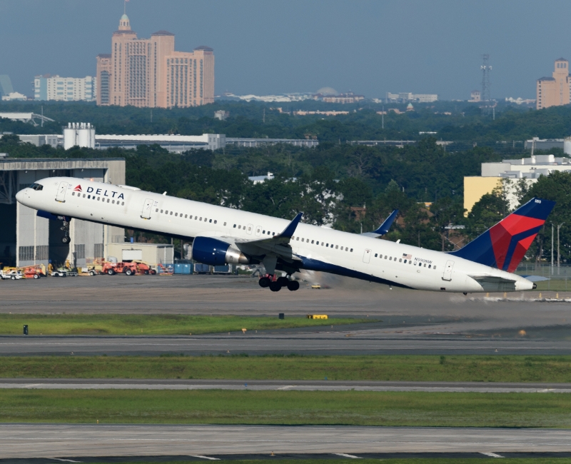 Photo of N590NW - Delta Airlines Boeing 757-300 at MCO on AeroXplorer Aviation Database