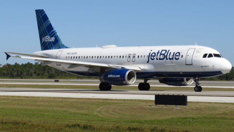 Photo of N517JB - JetBlue Airways Airbus A320 at MCO on AeroXplorer Aviation Database