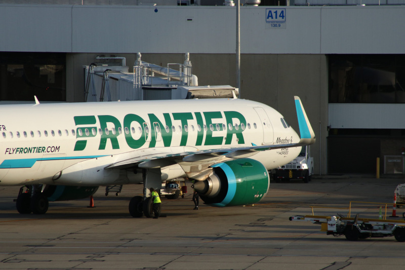 Photo of N343FR - Frontier Airlines Airbus A320NEO at CVG on AeroXplorer Aviation Database