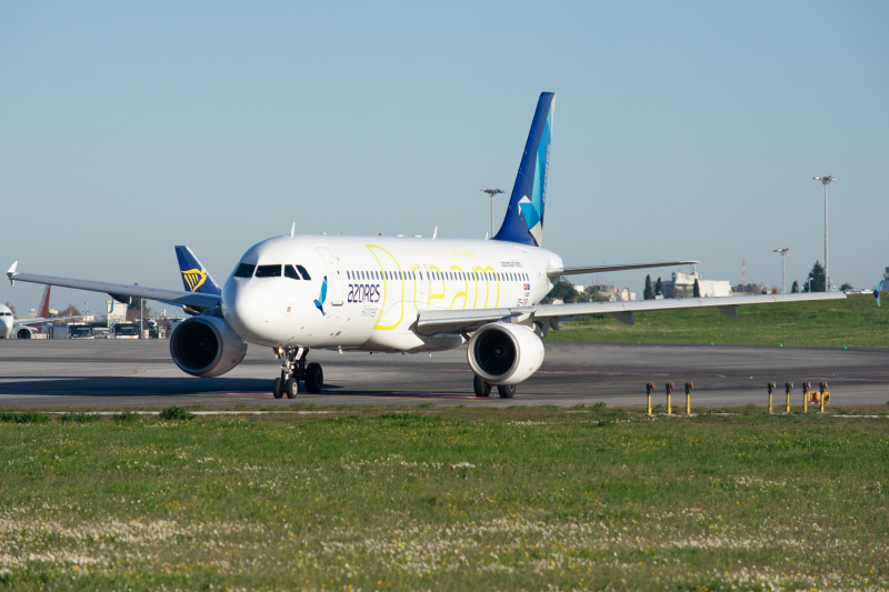 Photo of CS-TKP - Azores Airlines Airbus A320 at LIS on AeroXplorer Aviation Database