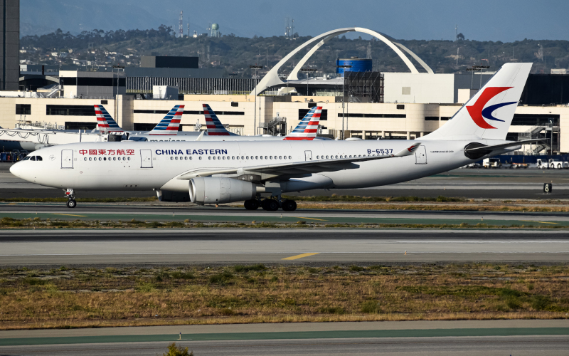 Photo of B-6537 - China Eastern Airlines Airbus A330-200 at LAX on AeroXplorer Aviation Database