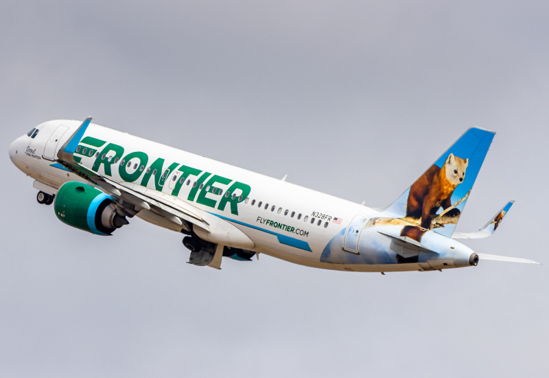 Photo of N328FR - Frontier Airlines Airbus A320neo at PDX on AeroXplorer Aviation Database