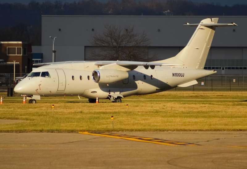Photo of N100UJ - Ultimate Air Shuttle Dornier 328 JET at LUK on AeroXplorer Aviation Database