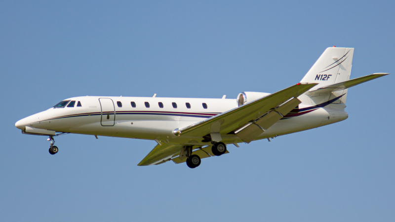 Photo of N12F - PRIVATE Cessna Citation Sovereign at CMH on AeroXplorer Aviation Database