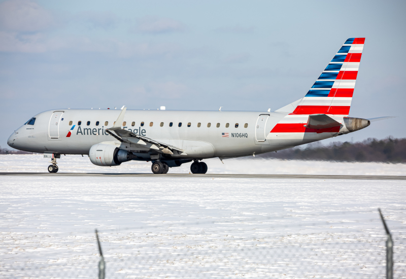Photo of N106HQ - American Eagle Embraer E175 at BWI on AeroXplorer Aviation Database