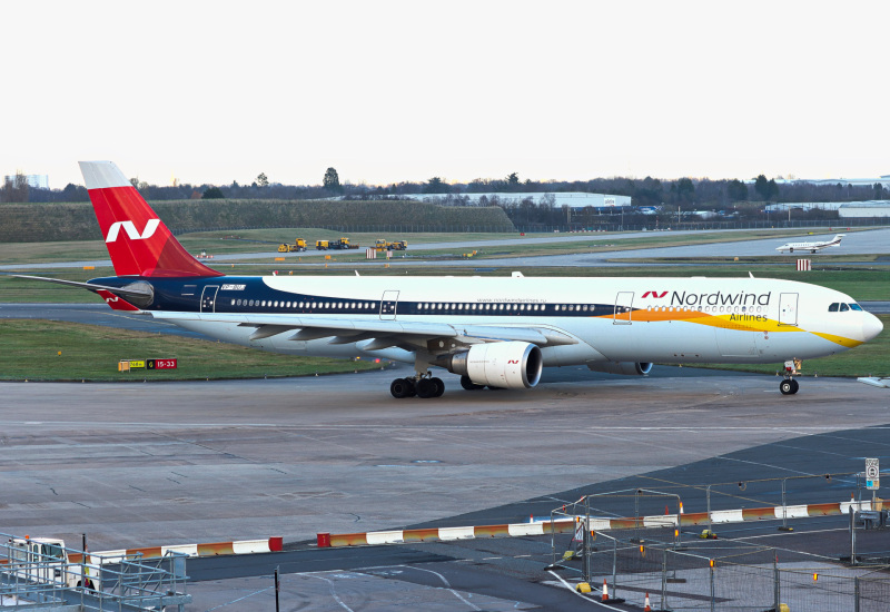 Photo of VP-BUJ - Nordwind Airlines Airbus A330-300 at BHX on AeroXplorer Aviation Database