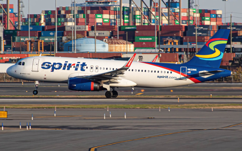 Photo of N629NK - Spirit Airlines Airbus A320 at EWR on AeroXplorer Aviation Database