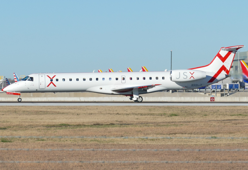 Photo of N931JX - JSX Embraer ERJ145 at AUS on AeroXplorer Aviation Database