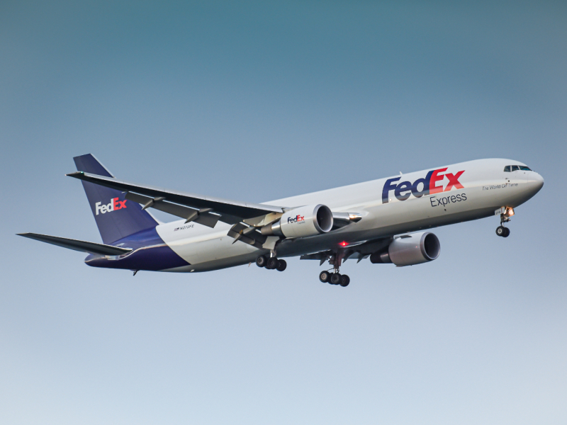 Photo of N272FE - FedEx Boeing 767-300F at BOS on AeroXplorer Aviation Database