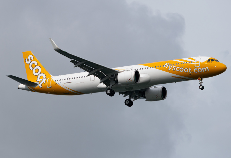 Photo of 9V-NCD - Scoot Airbus A321NEO at SIN on AeroXplorer Aviation Database