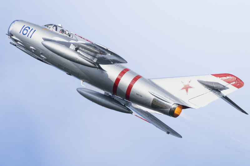 Photo of NX217SH - PRIVATE Mikoyan-Gurevich MiG-17 at None on AeroXplorer Aviation Database