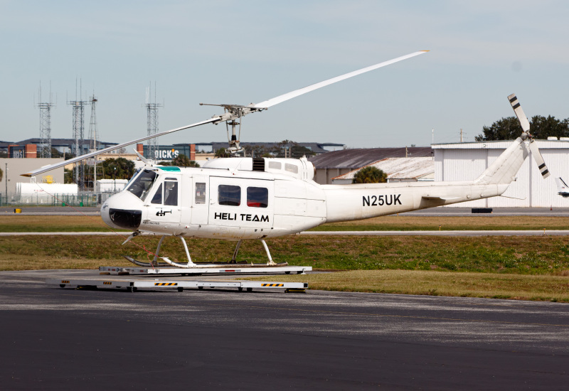 Photo of N25UK - PRIVATE Bell UH-1H Iroquois  at ORL on AeroXplorer Aviation Database