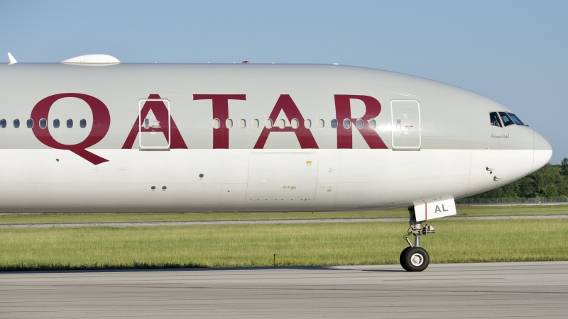 Photo of A7-BAL - Qatar Airways Boeing 777-300ER at LCK on AeroXplorer Aviation Database